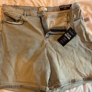 Nicole Miller Light Blue Jean Shorts